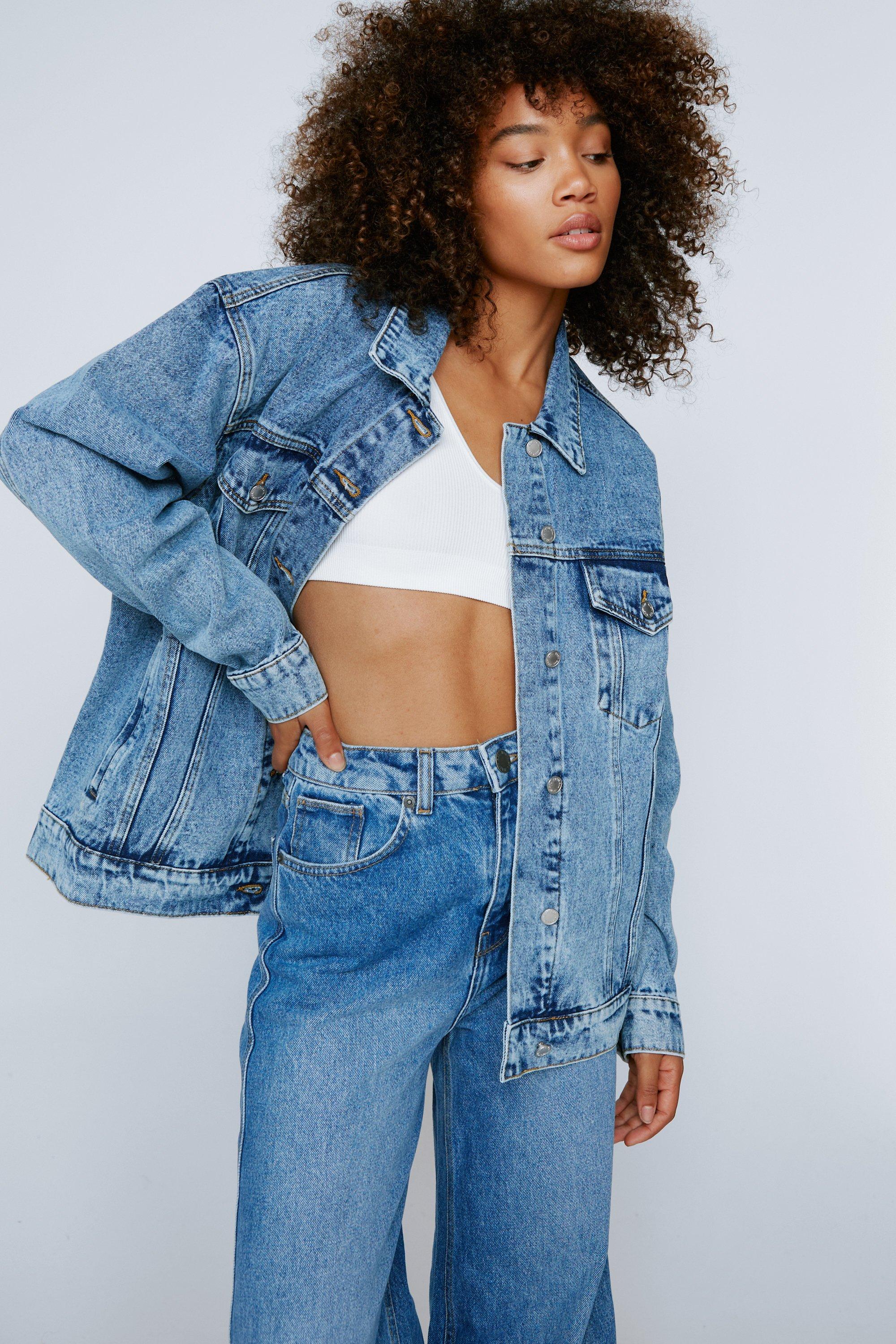 Nasty gal denim top jacket